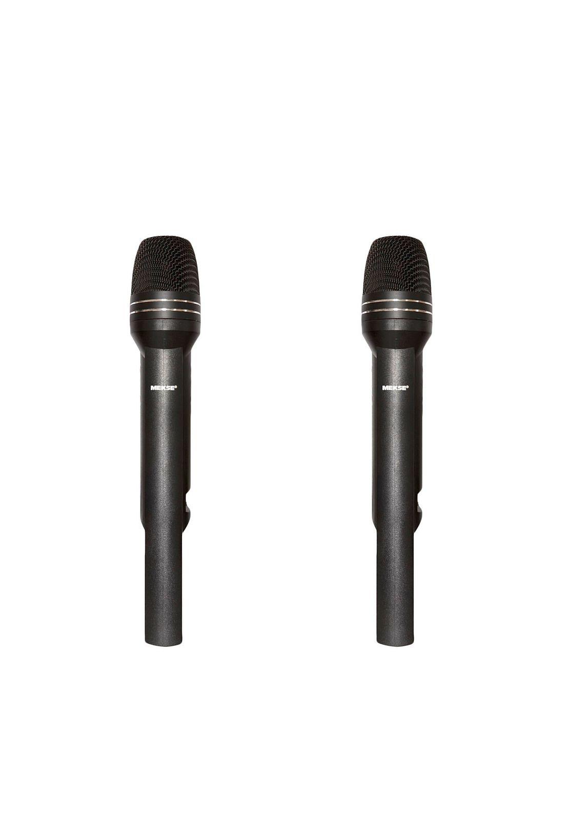 Sistema Inalambrico Doble de Mano Mekse MK-2500-2