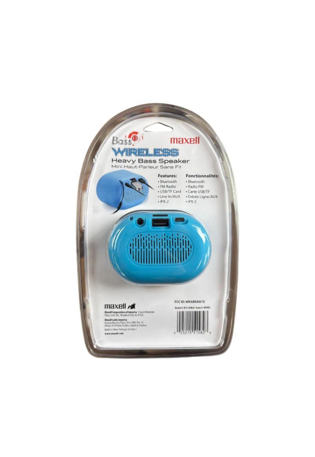 Mini Parlante Bluetooth Maxell Bass 13-2