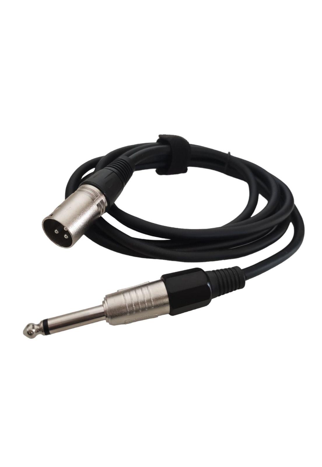 Cable XLR-Plug 6,3mm de 2mt Alpha Pro BULK CAA-602-0