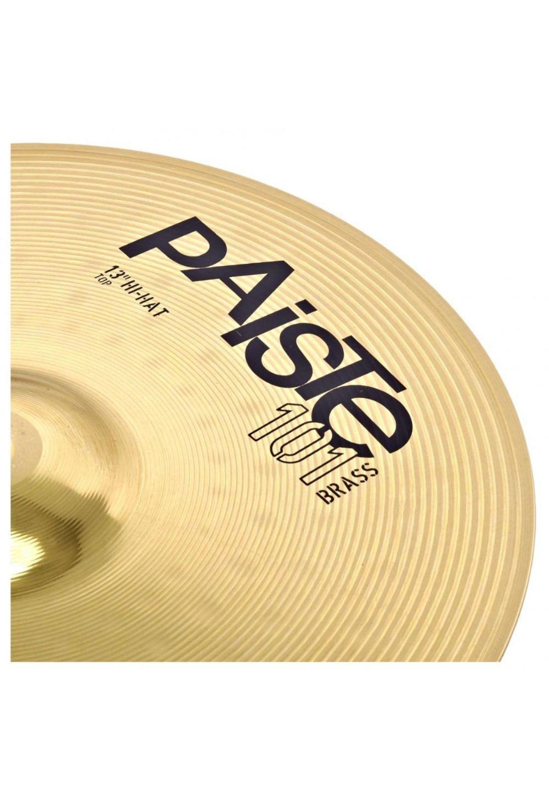 Platillo Hi-Hat de 13 pulgadas Paiste 101 Brass 13-1