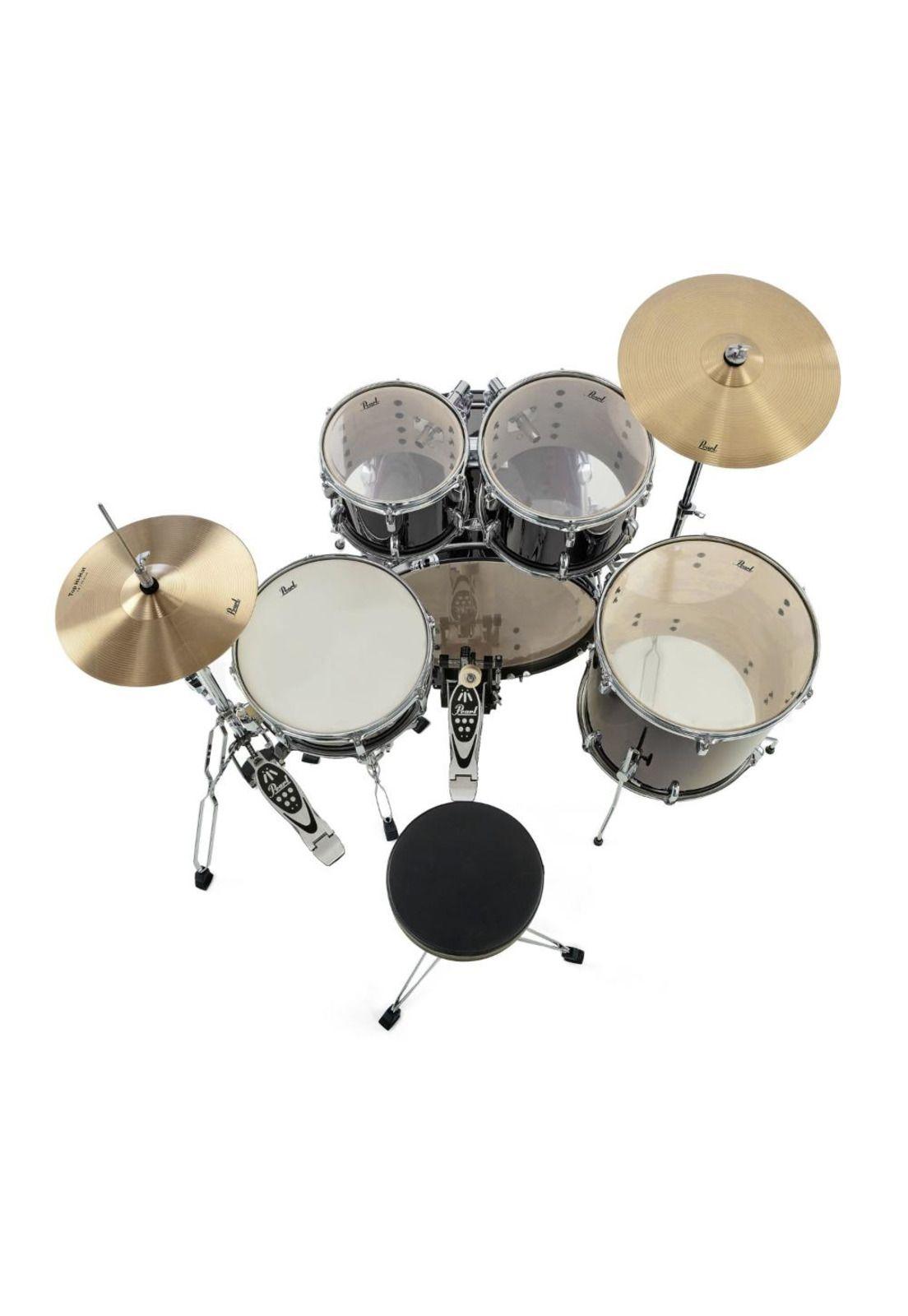 Bateria Acustica Pearl Roadshow 525 SC/C Jet Black-1