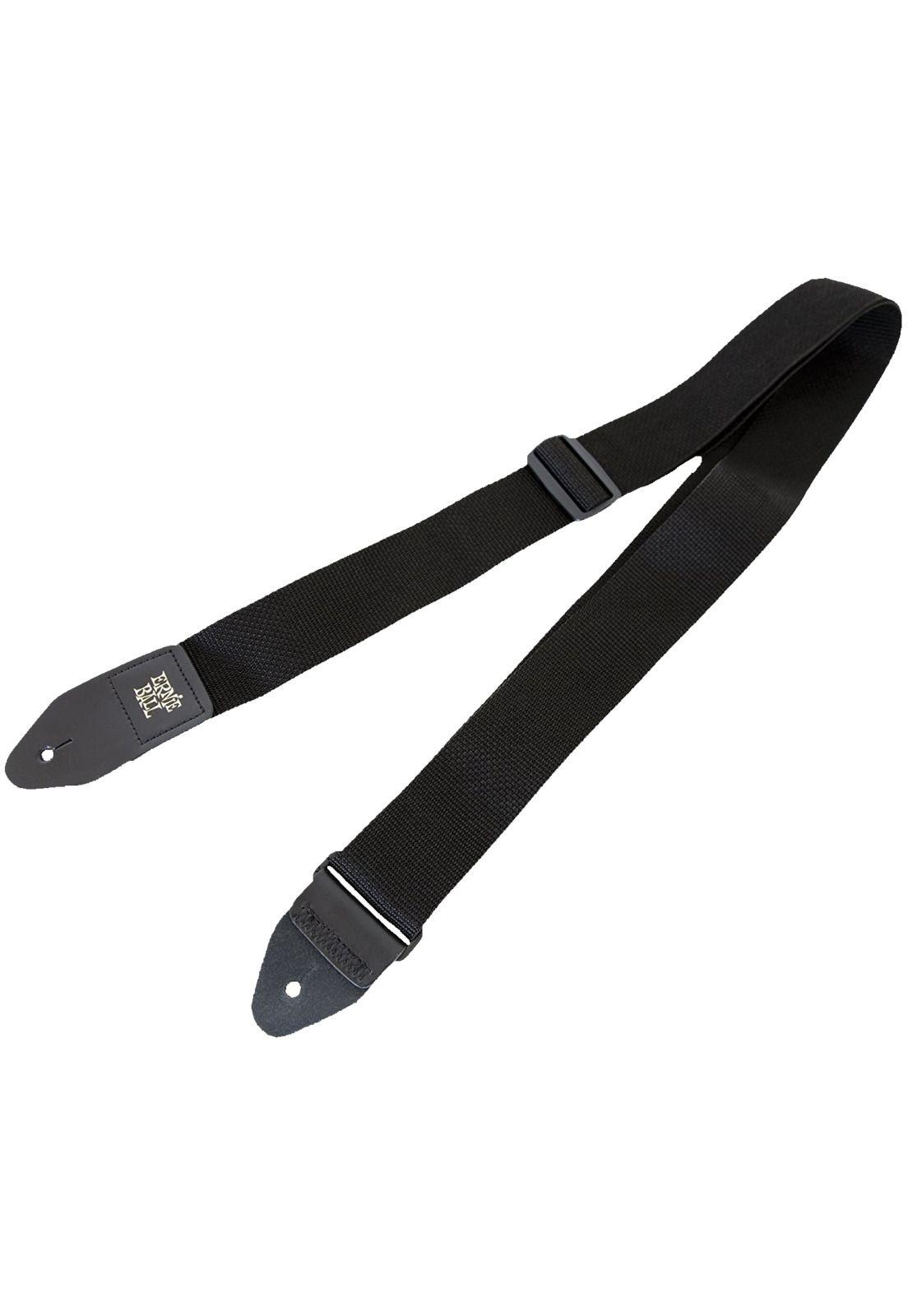 Correa para bajo y guitarra Ernie Ball Polypro Black P04037-0