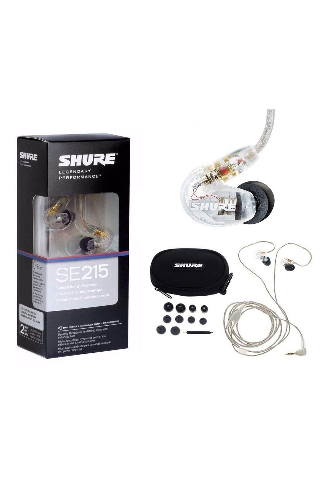Audifonos In Ear Shure SE215-CL Con Cable para monitoreo-2
