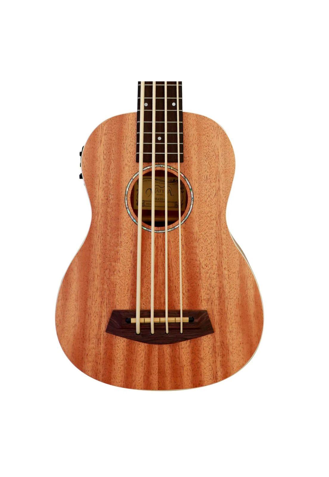 Ukelele Bajo Electroacustico Nativa U-BASS 1 MH-1