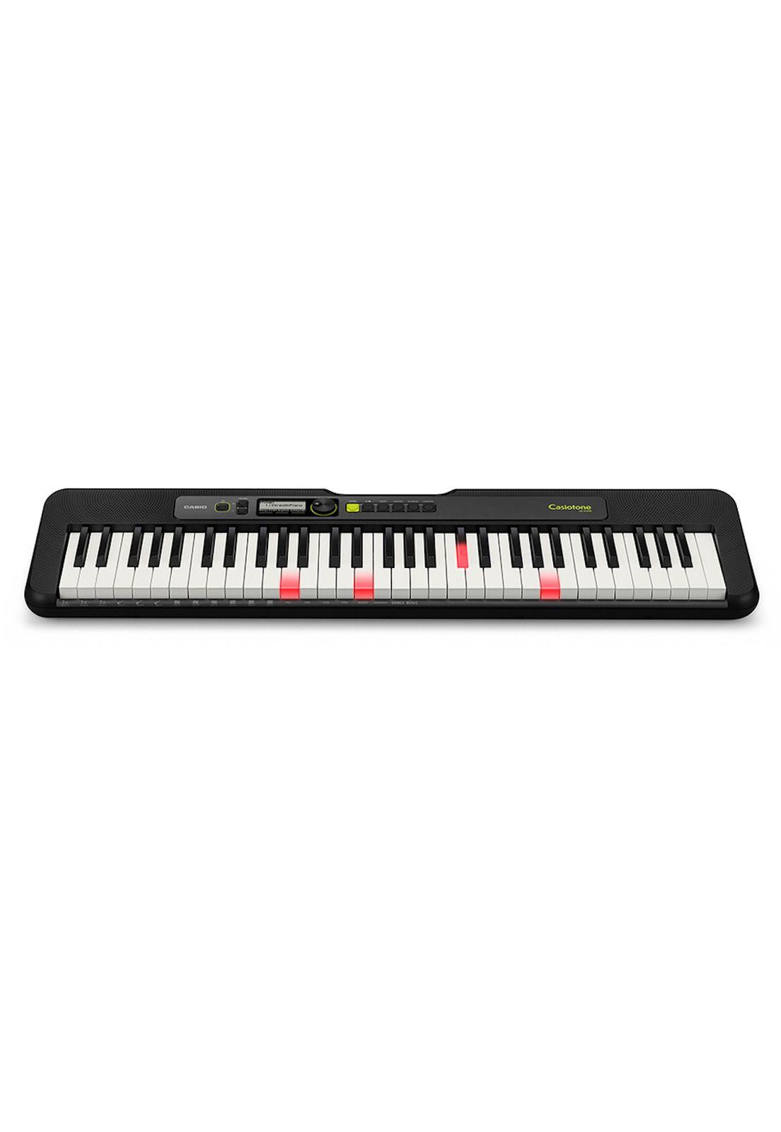 Teclado Casio LK-S250 BK con fuente de poder-2