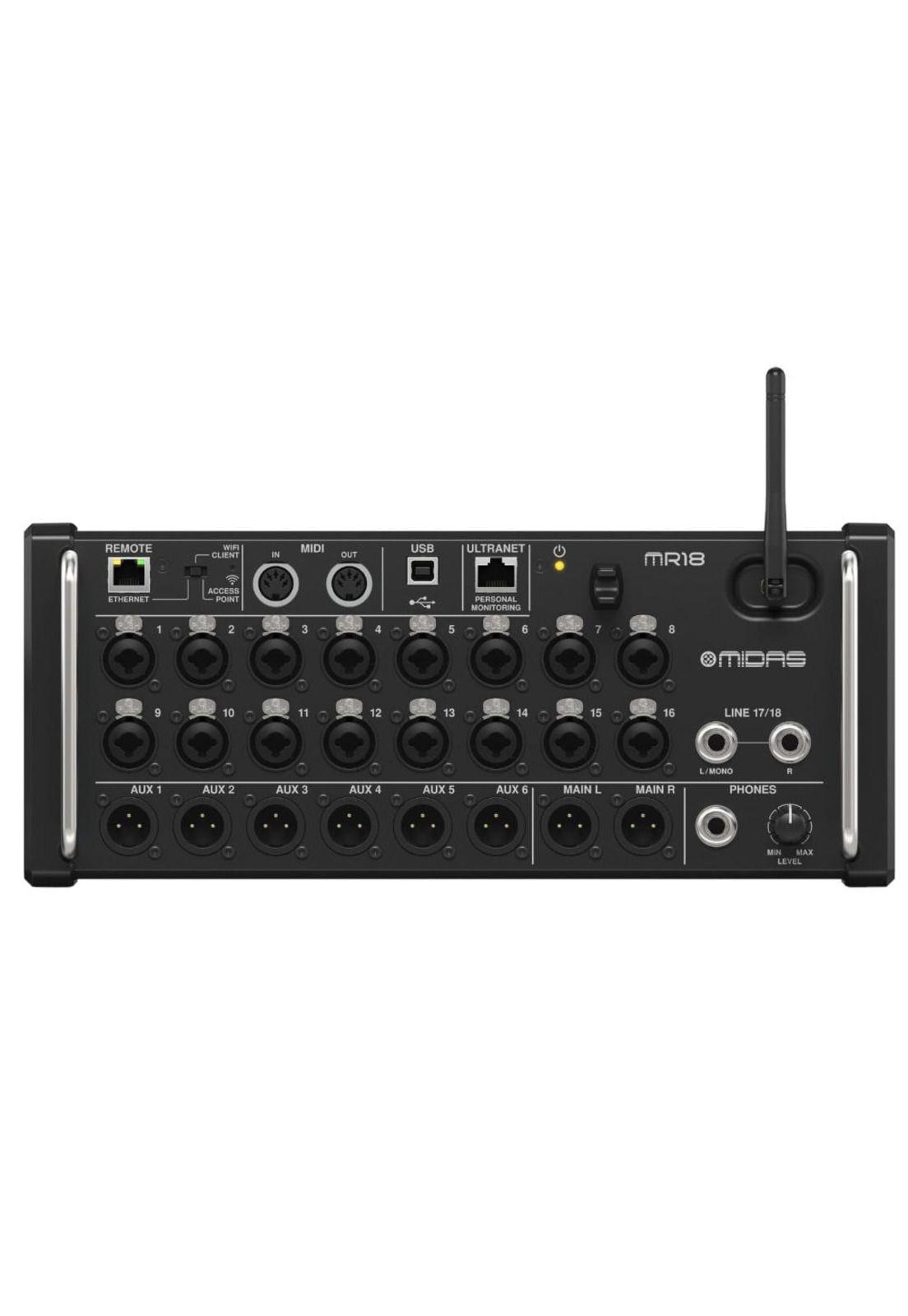 Mixer Digital 16 Canales Rackeable Midas MR18-0