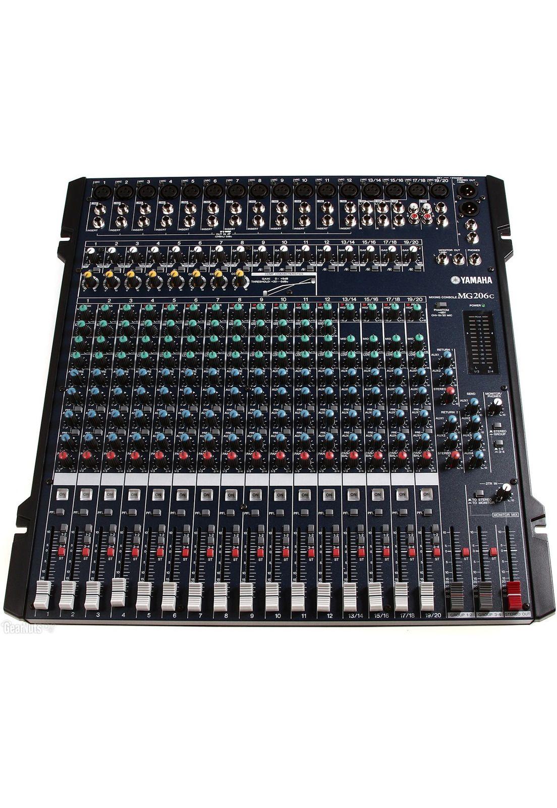 Mixer Analogo 20 canales Yamaha MG206C-1