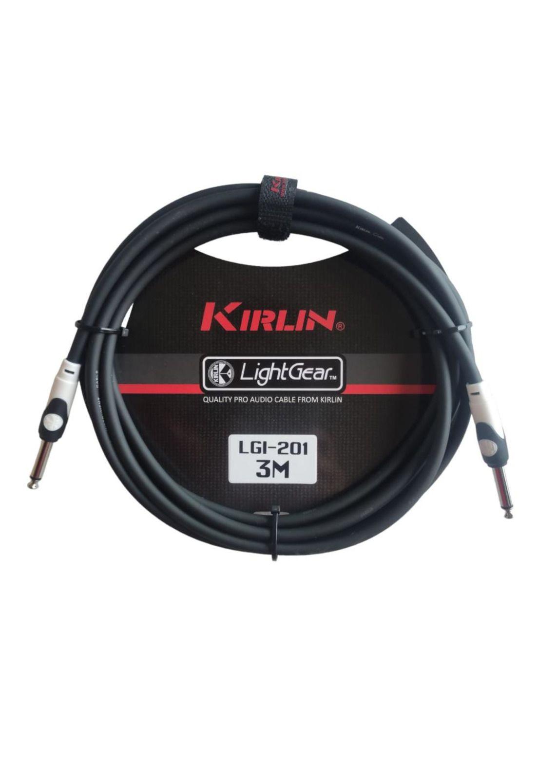 Cable Audio Plug-Plug 3 metros Kirlin LGI-201/BK 3M-0