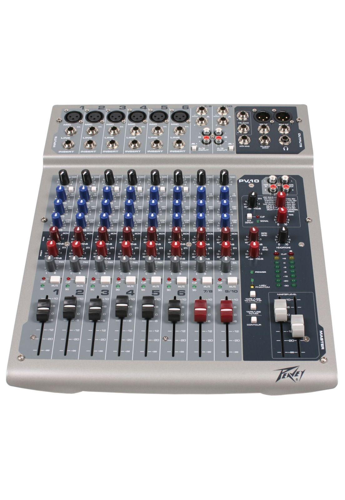 Mixer Análogo 10 canales Peavey PV10-1
