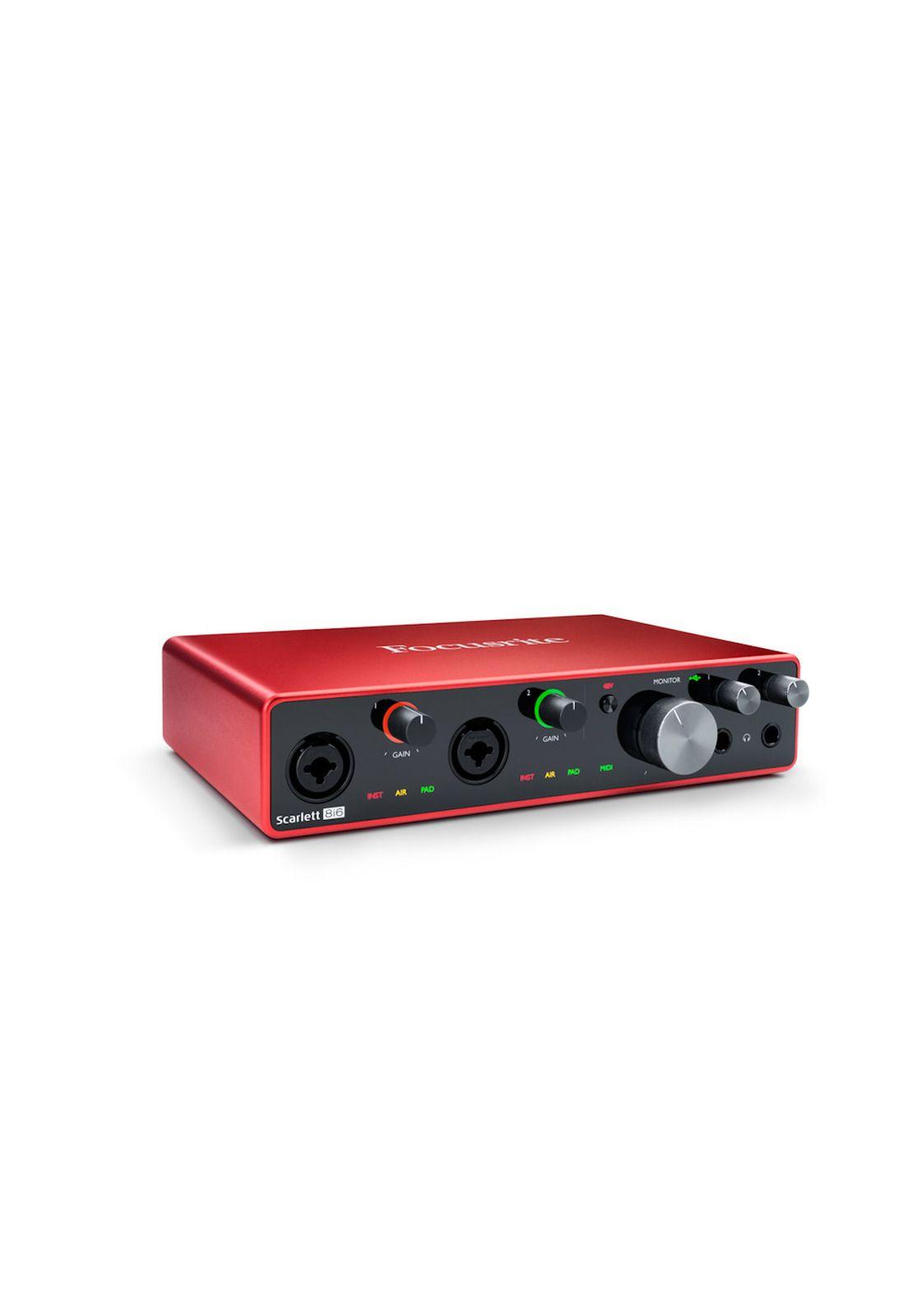 Interfaz Focusrite Scarlett 8i6 3rd. Gen-0