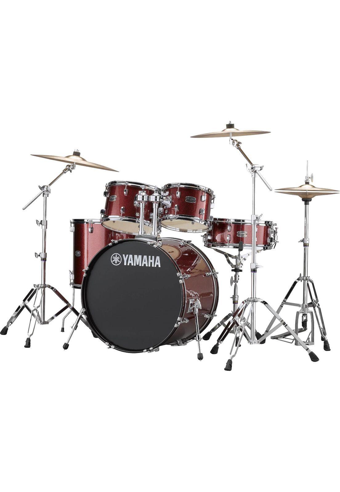 Bateria Yamaha Rydeen RDP2F5 Burgundy Glitter-0