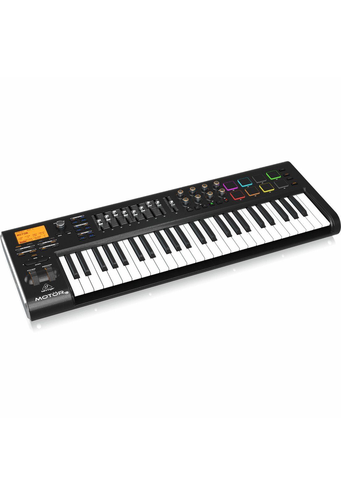 Controlador MIDI Behringer MOTOR 49-0