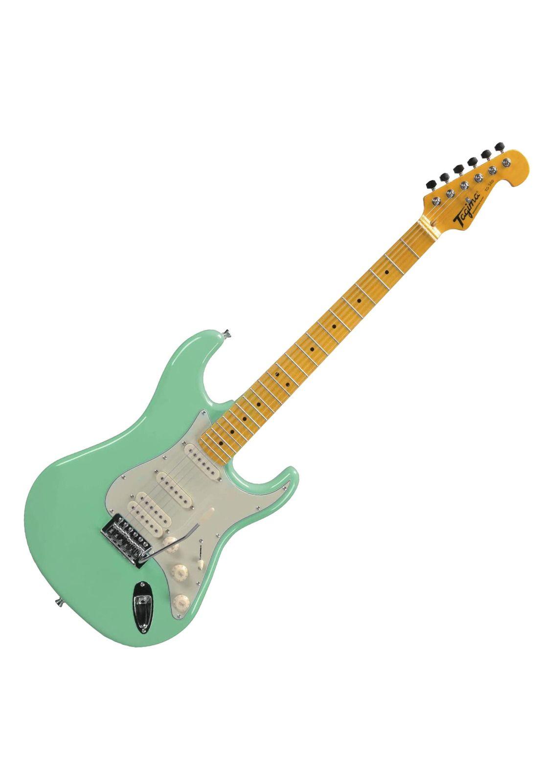 Guitarra Electrica Tagima TG-540 Surf Green-0
