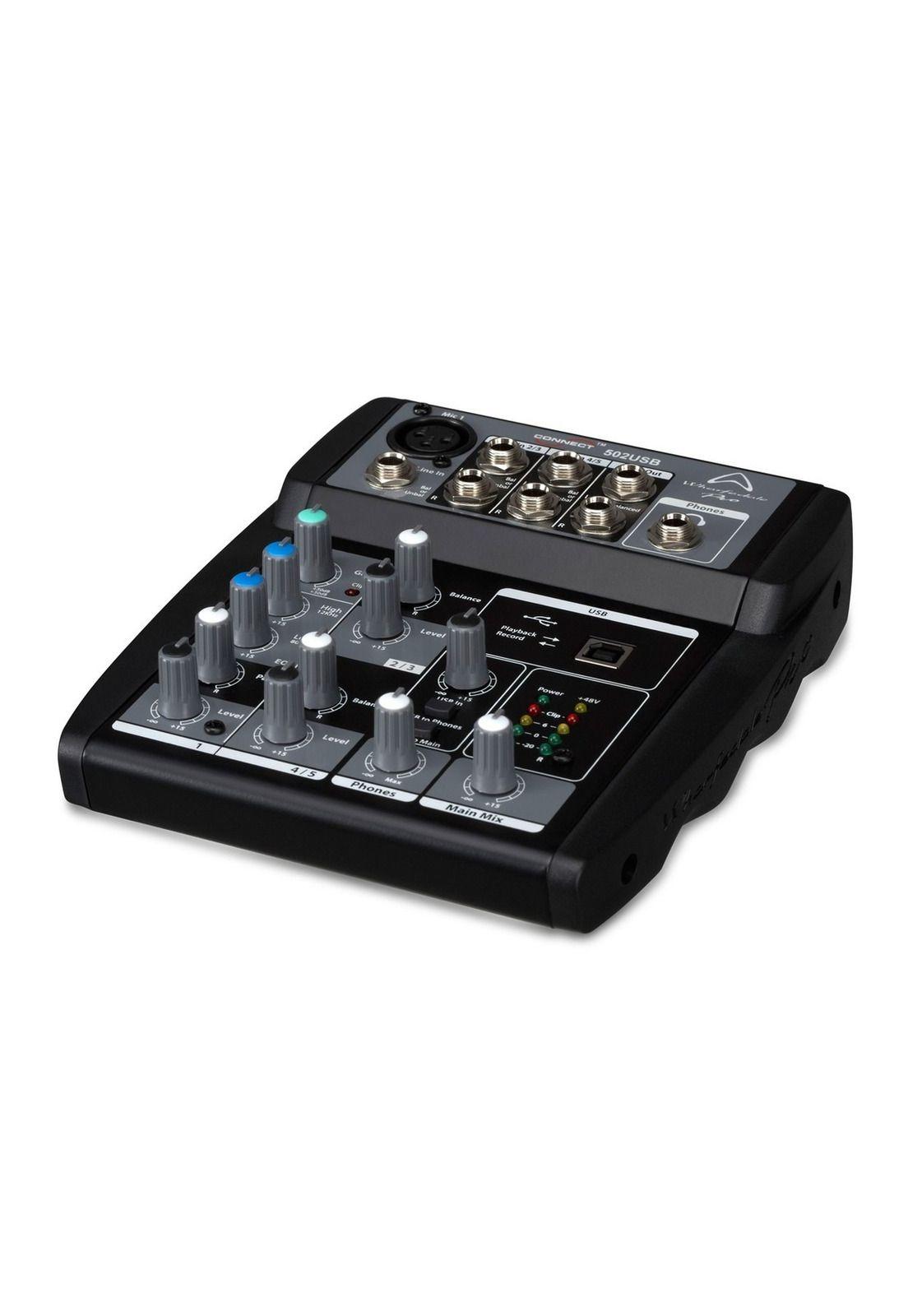 Mixer Analogo Wharfedale Connect 502USB-0