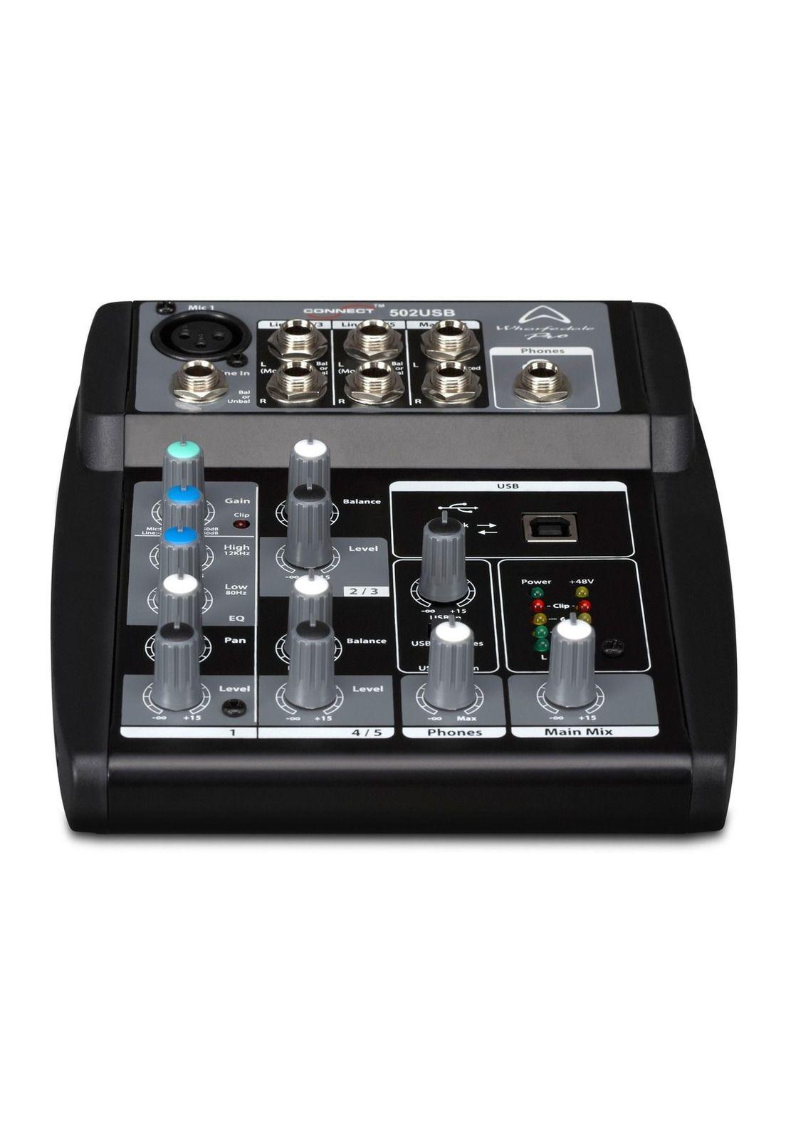 Mixer Analogo Wharfedale Connect 502USB-1