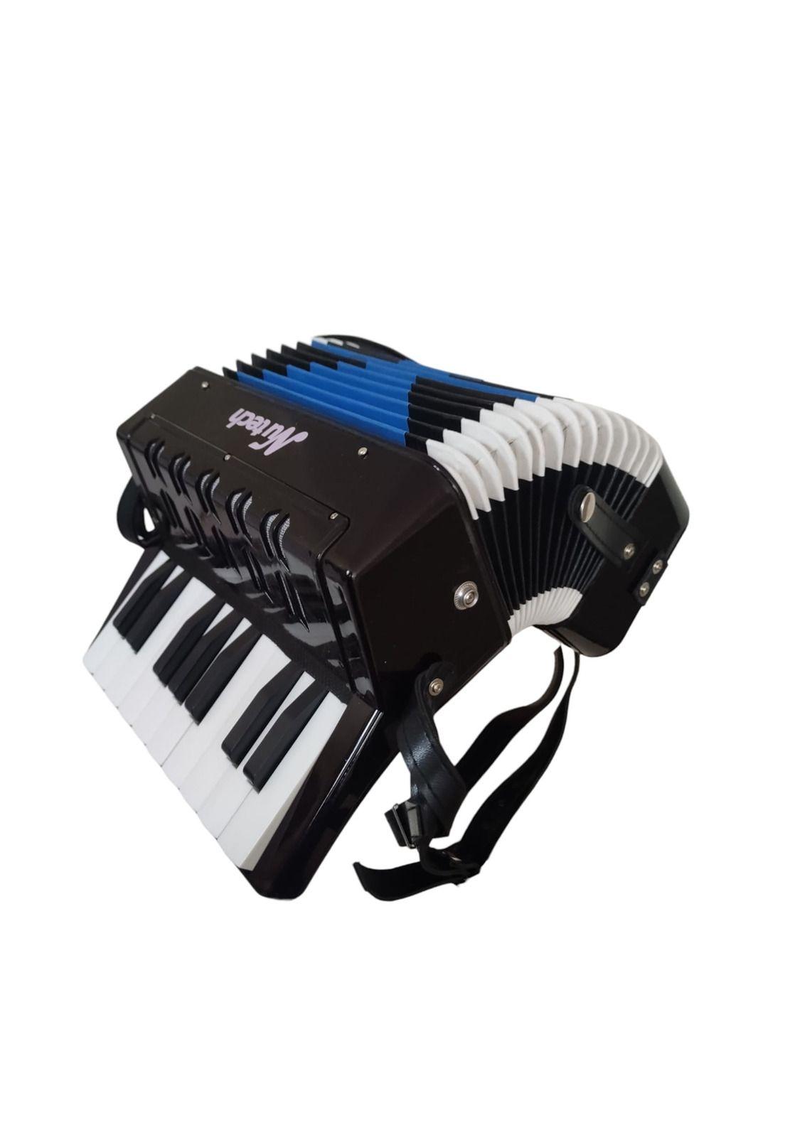 Acordeon Infantil 17 Notas Nutech 5411 Negro-1