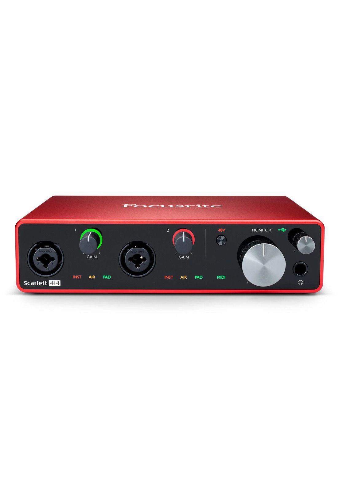 Interfaz Focusrite Scarlett 4i4 3rd. Gen-1