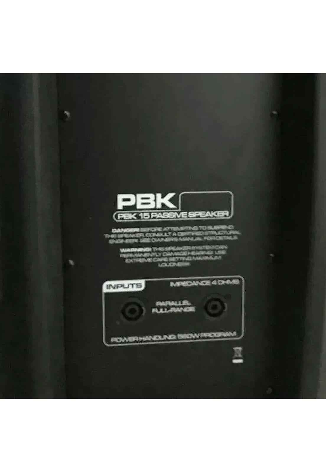 Parlante pasivo 15" Peavey PBK-15-3