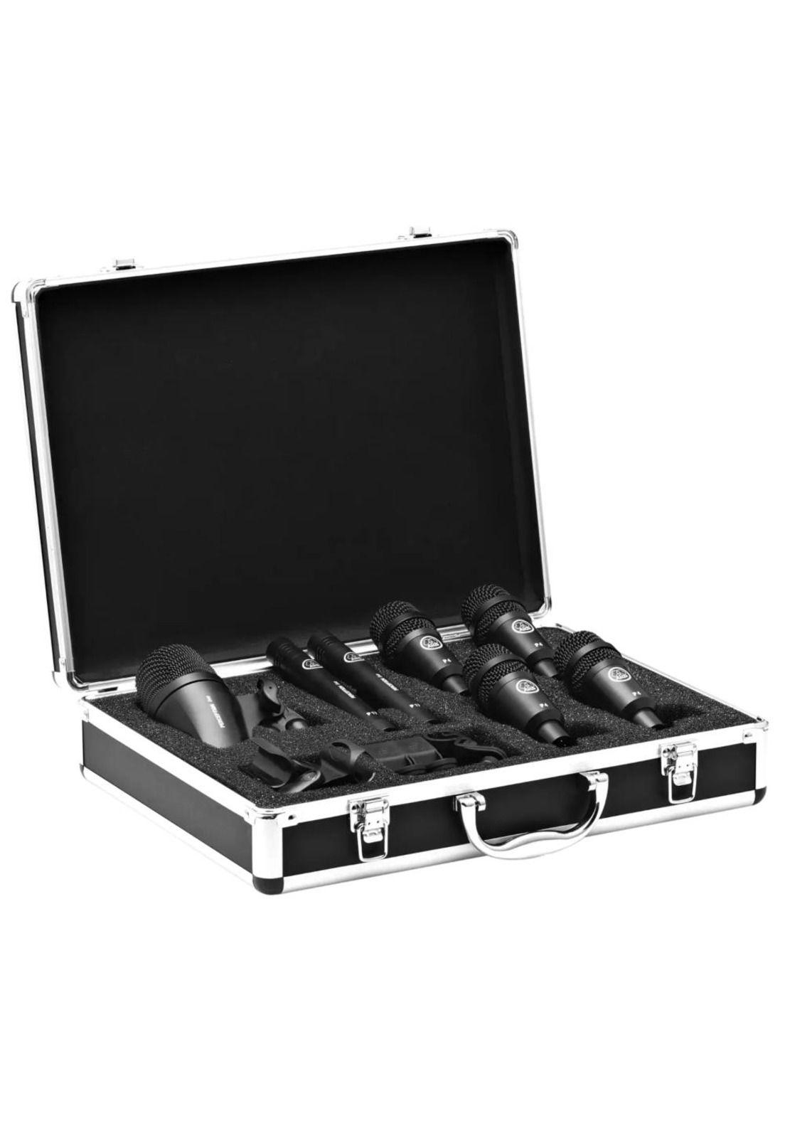 Set de microfonos percusion AKG Drum Set Session I-0