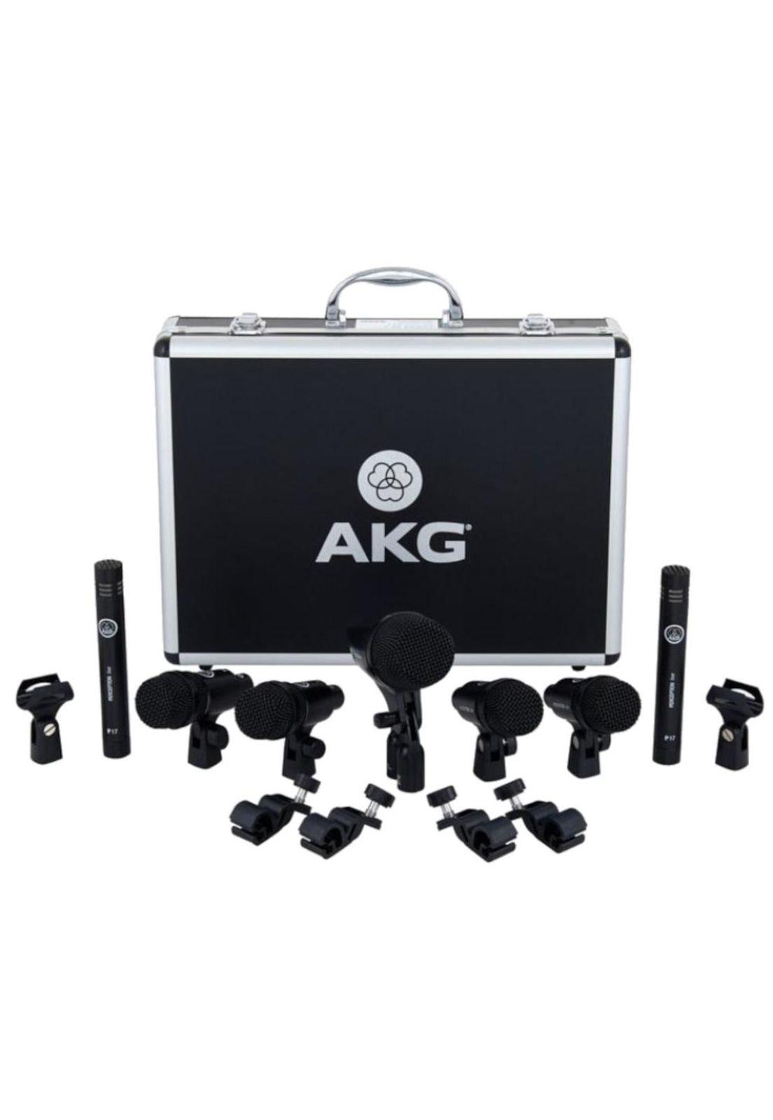 Set de microfonos percusion AKG Drum Set Session I-2