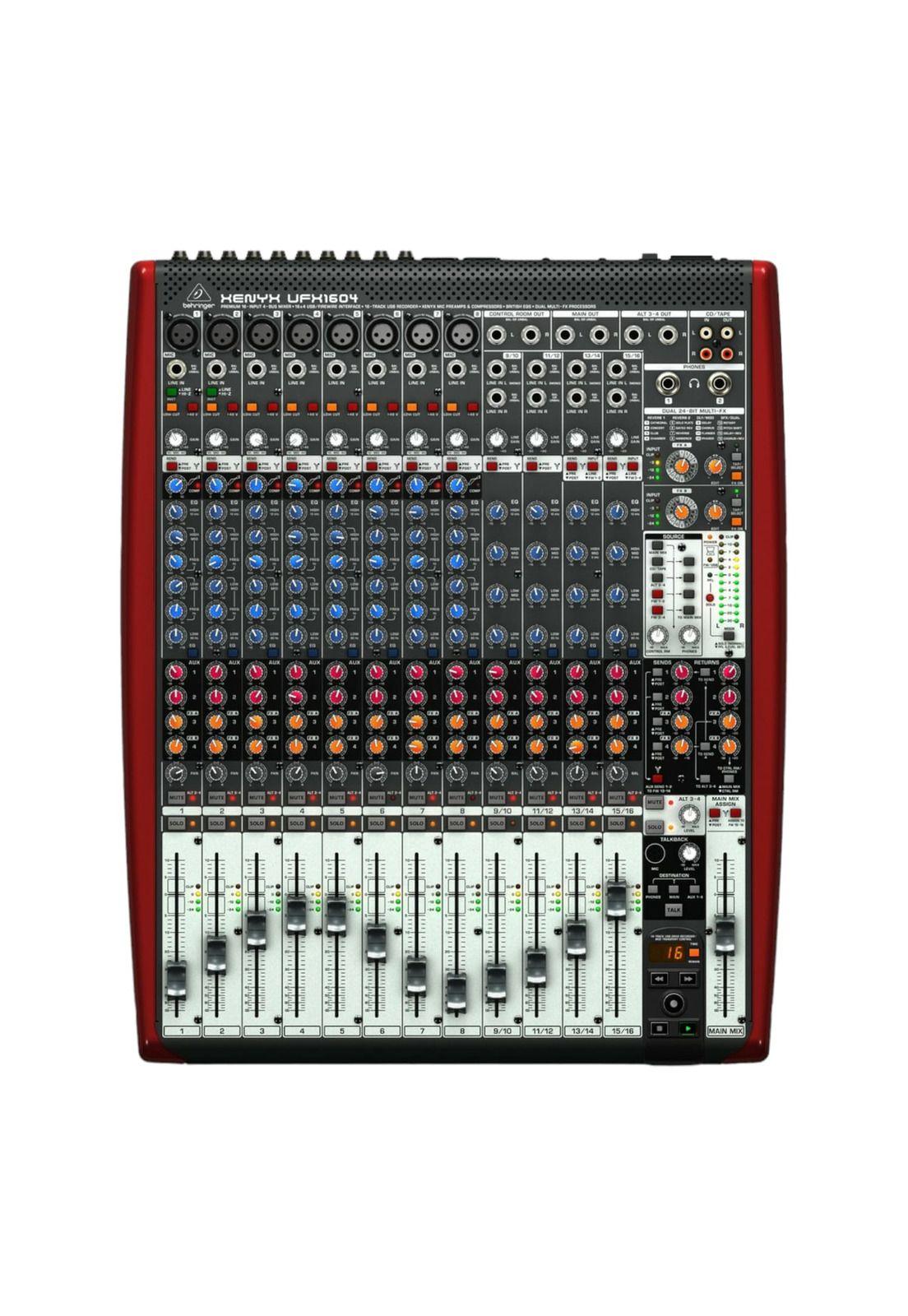 Mixer Analogo 16 canales Behringer XENYX UFX1604-0