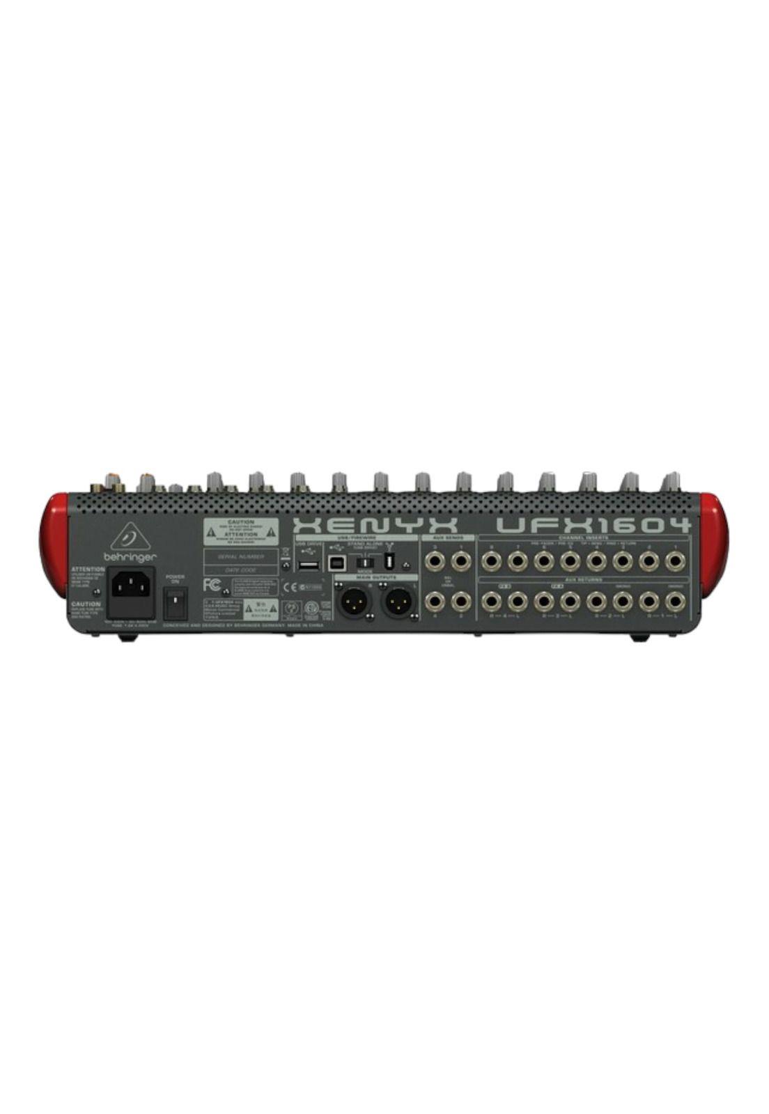 Mixer Analogo 16 canales Behringer XENYX UFX1604-2