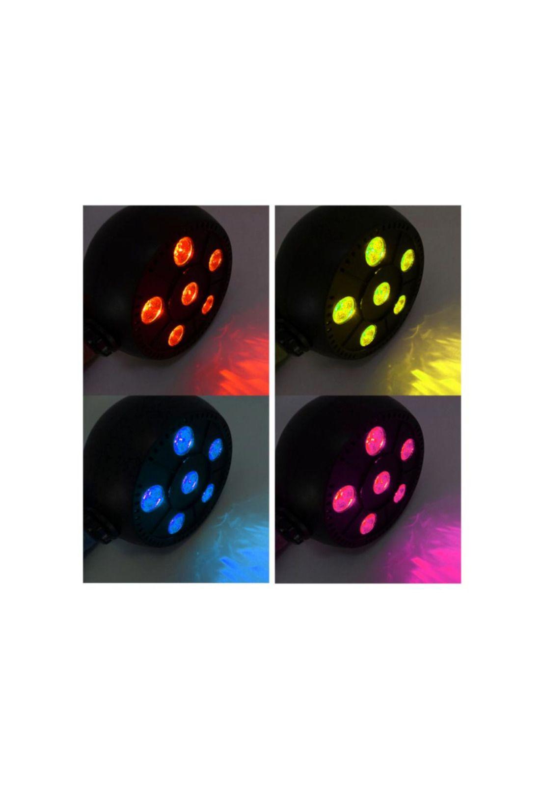 Mini Par de 6 LED RGB autoritmico Fidek 2622-3