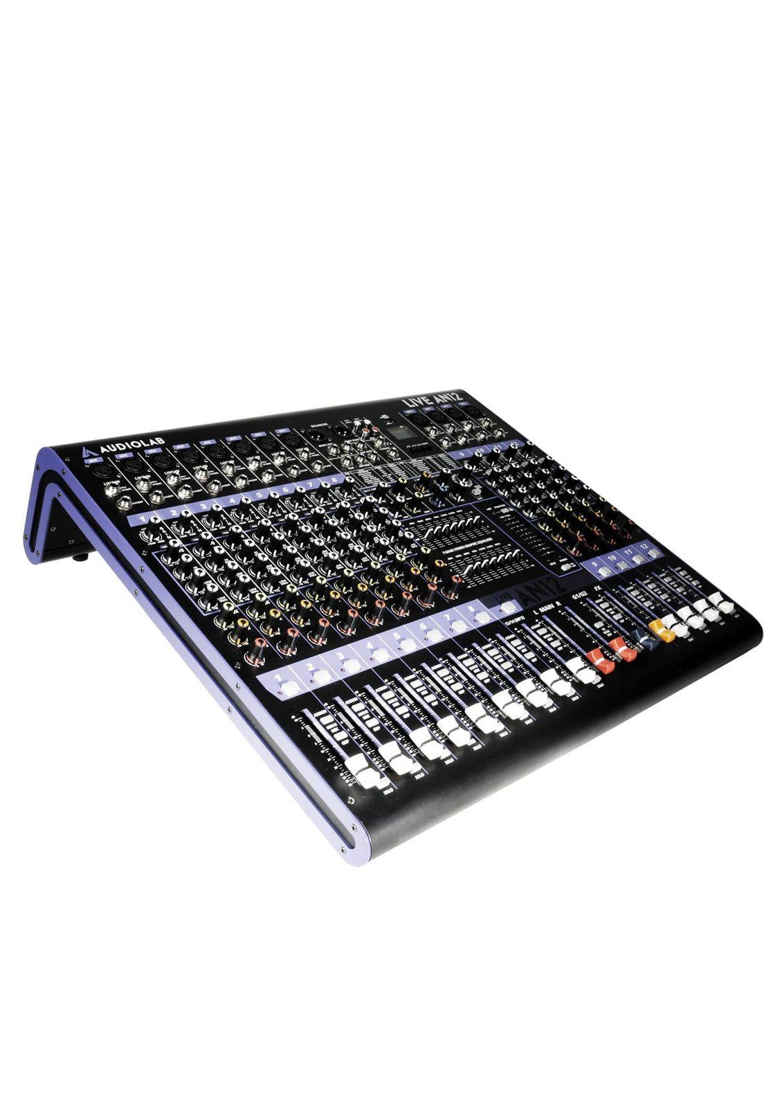 Mixer Analogo 12 canales Audiolab LIVE AN12-1