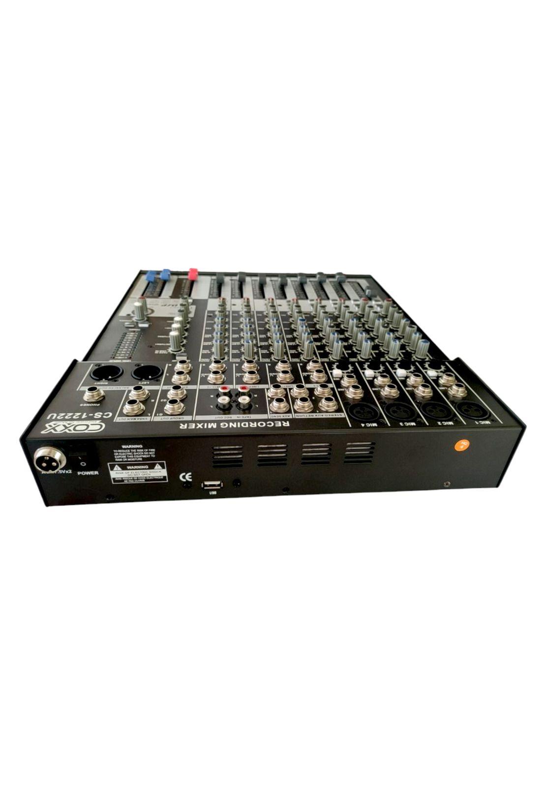 Mixer Analogo 12 canales USB COXX CS-1222U-2