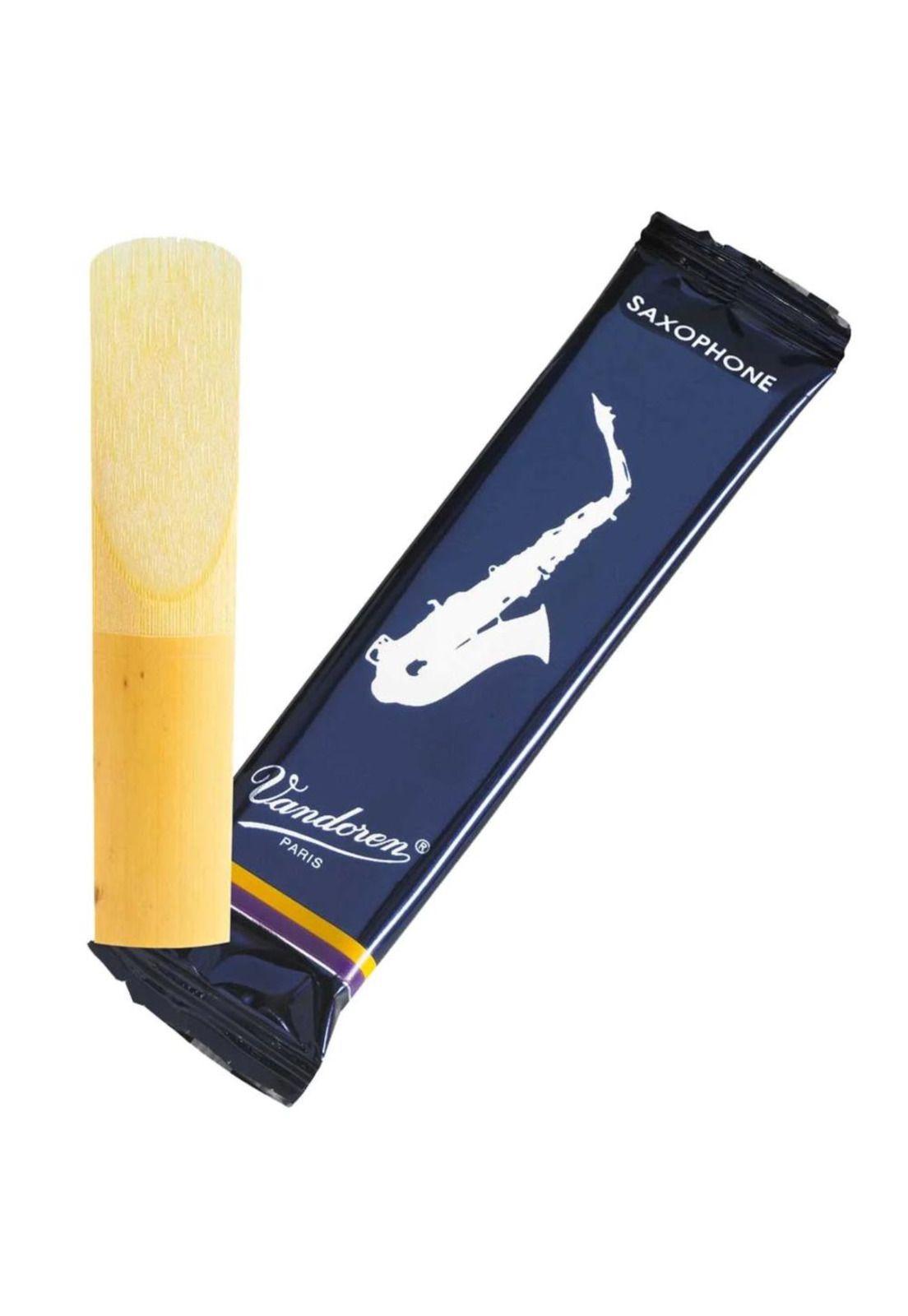 Pack 5 Cañas Saxo Tenor Fuerza 3 Vandoren 2J2-8W3-MRX-1