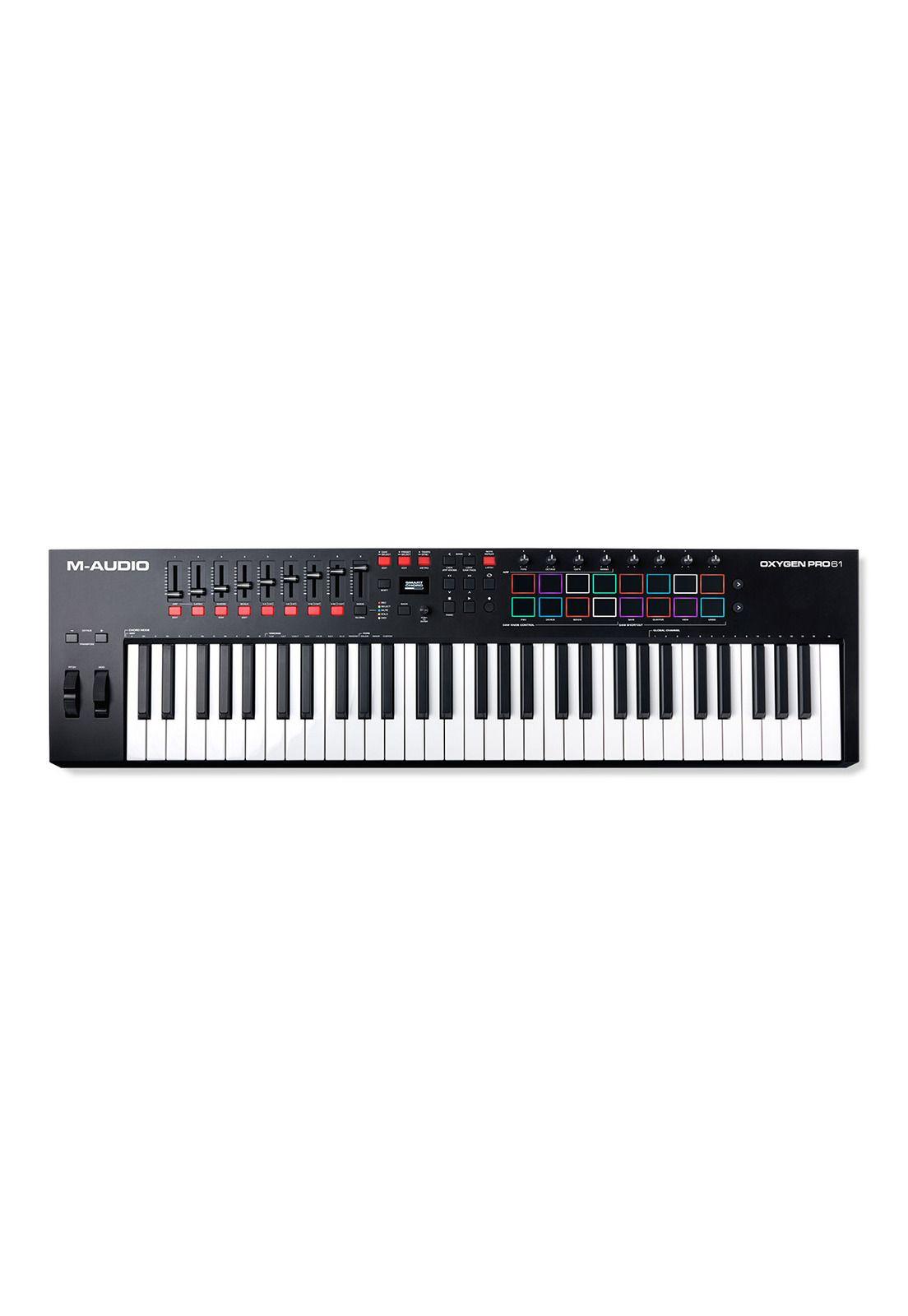 Controlador MIDI M-AUDIO Oxygen Pro 61-0