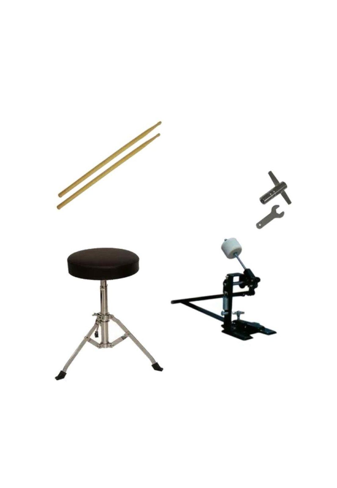Bateria Infantil de 3 piezas RMX RAD-2 Roja-2