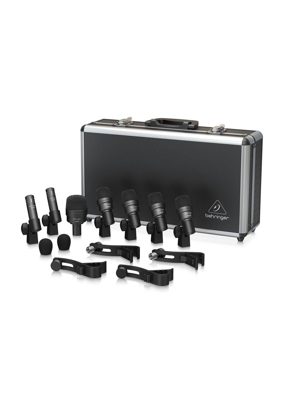 Set de 7 micrófonos para batería Behringer BC1200-0