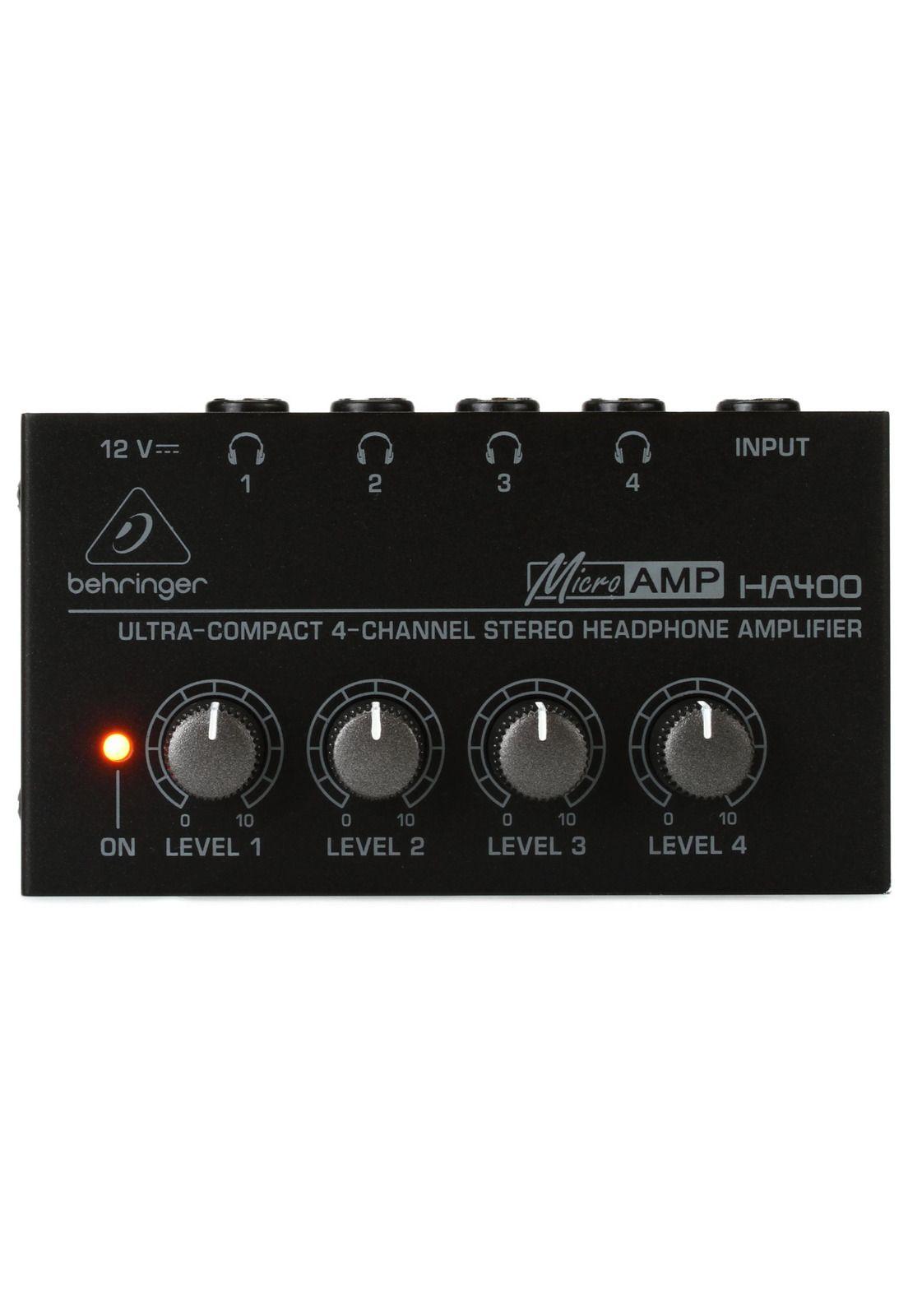 Amplificador de Audifonos Behringer MicroAMP HA400-0