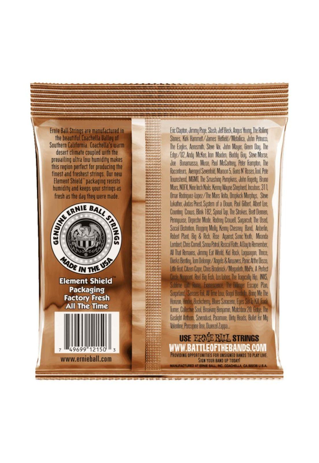 Cuerdas para guitarra acustica Ernie Ball P02150-1