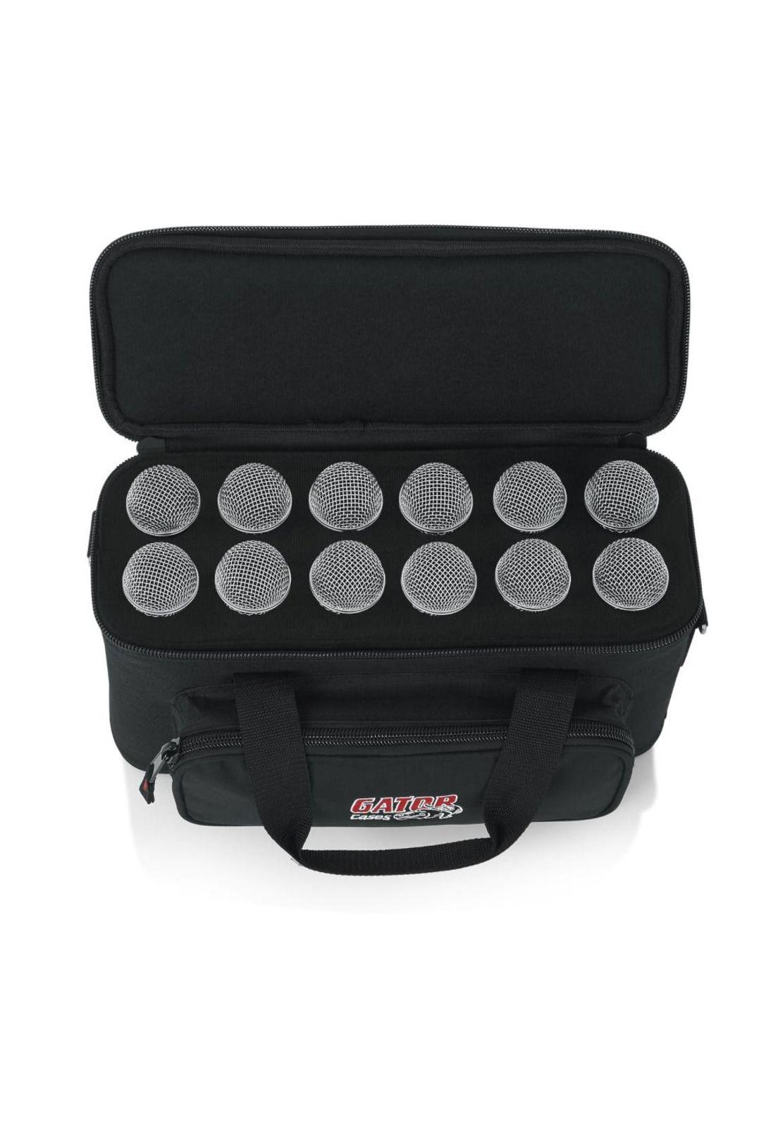 Bolso acolchado para 12 microfonos Gator Cases GM-12B-2