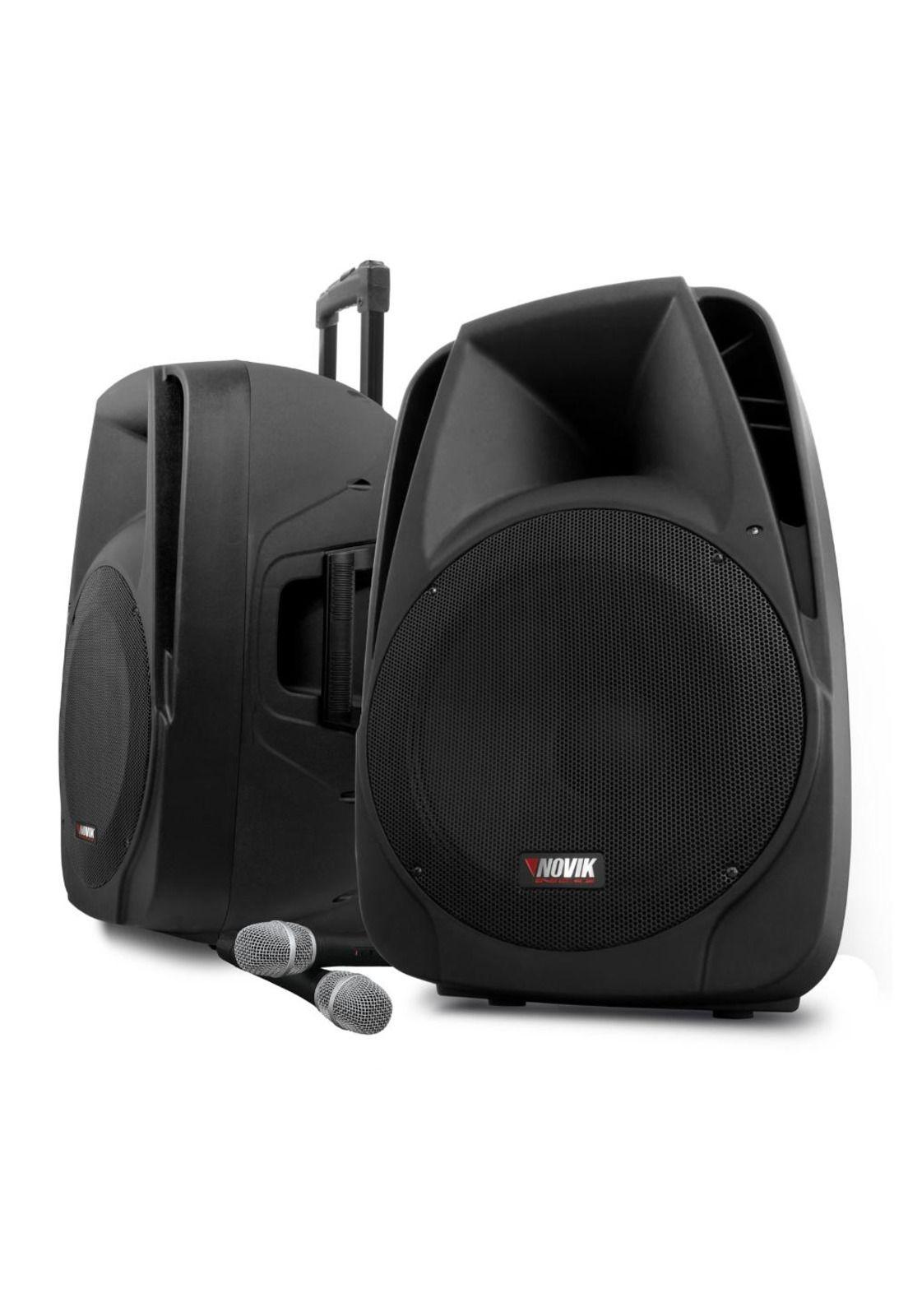 Parlante Portatil Karaoke Novik ROLLING SOUND 15BT-0