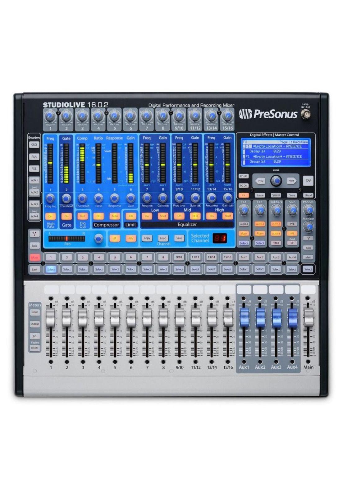 Mixer Digital 16 canales Presonus StudioLive 16.0.2 USB-0