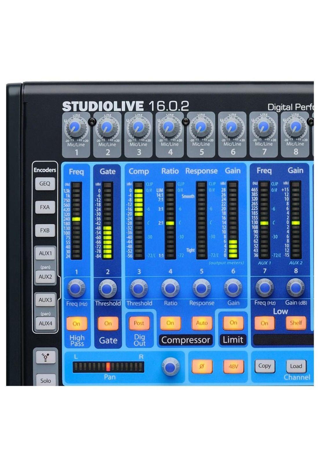 Mixer Digital 16 canales Presonus StudioLive 16.0.2 USB-2