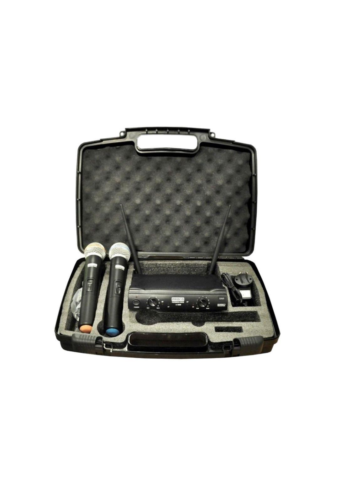 Microfono inalambrico de mano doble Proco U-2008 MM-1