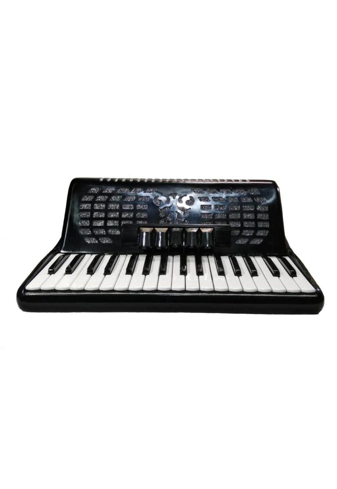 Acordeón 48 Bajos GCR A-48 Negro-1