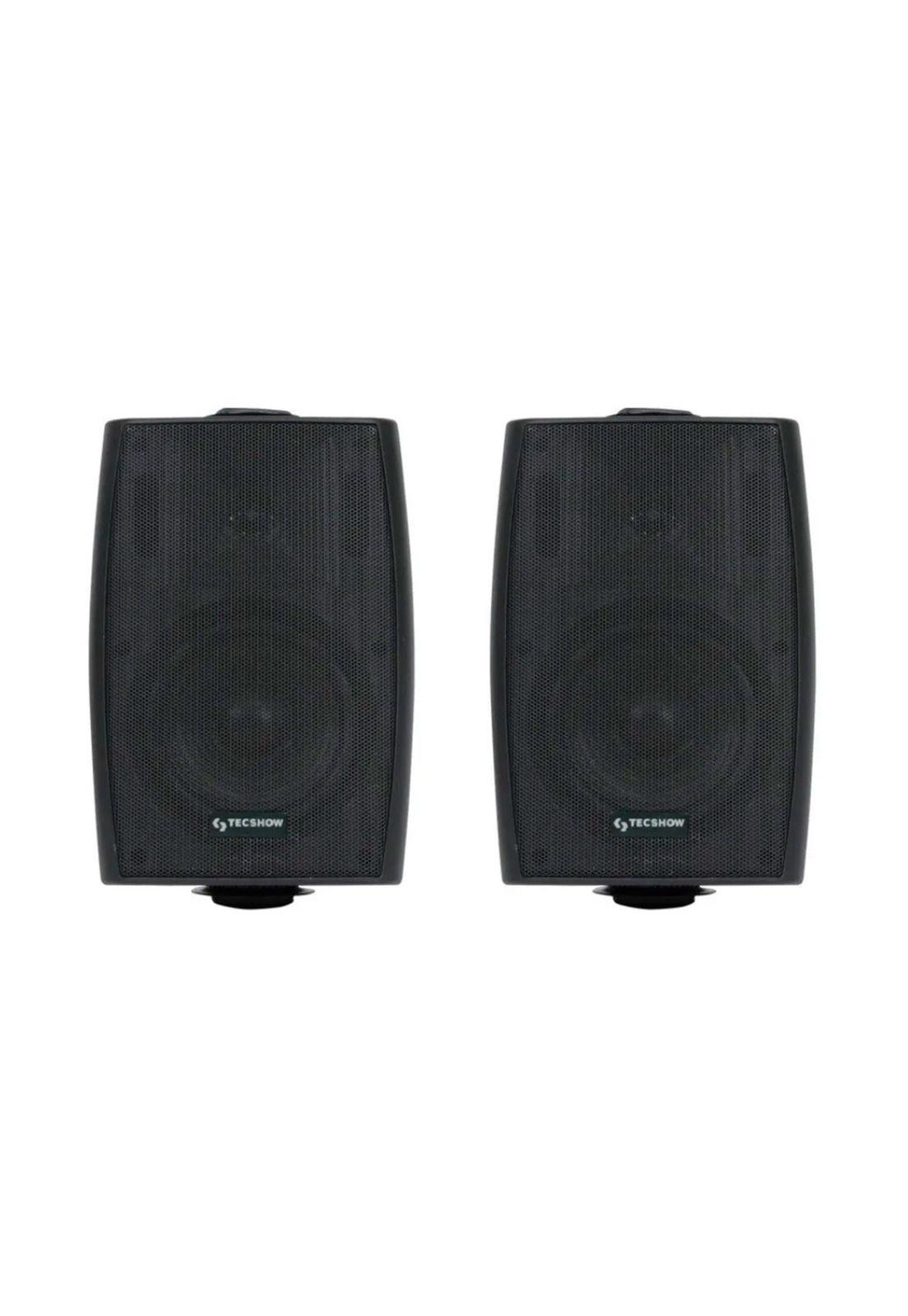 Parlantes Ambientales Tecshow DOME W5 Negro (par)-0