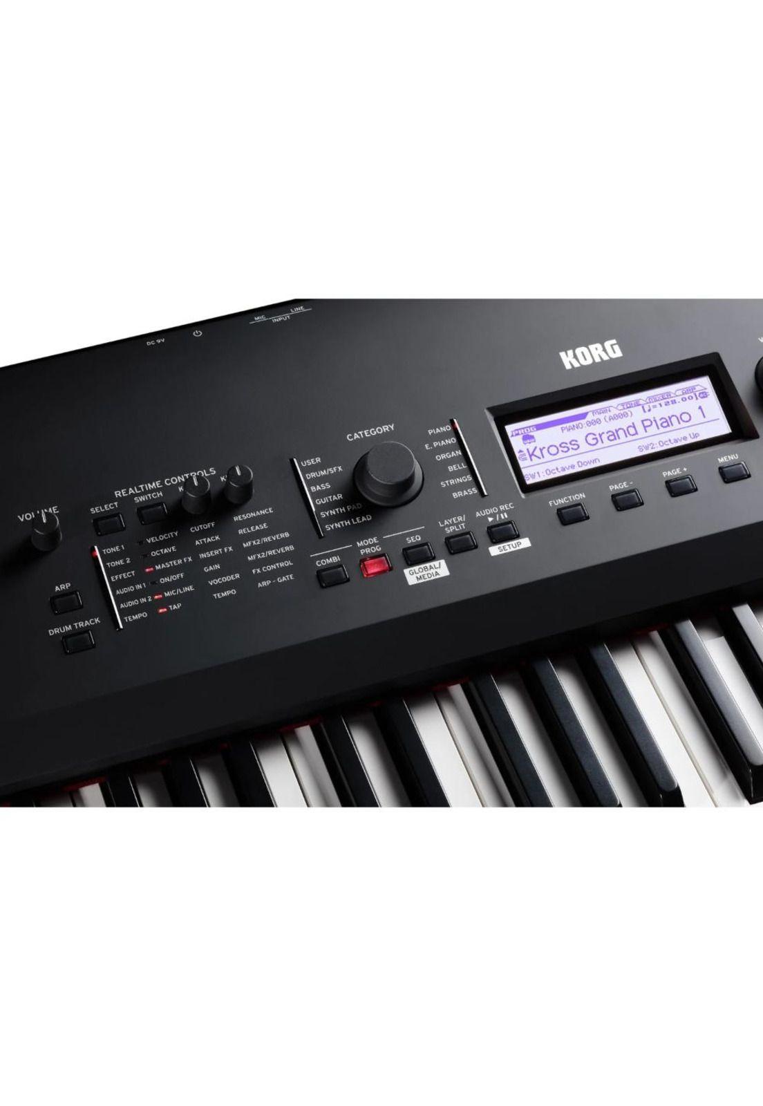 Sintetizador Korg KROSS2-88 Workstation Negro Mate-2