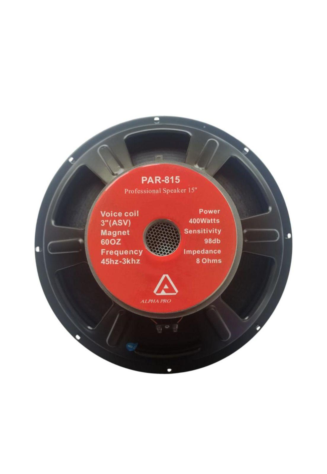 Woofer 15 pulgadas Alpha Pro PAR-915-1