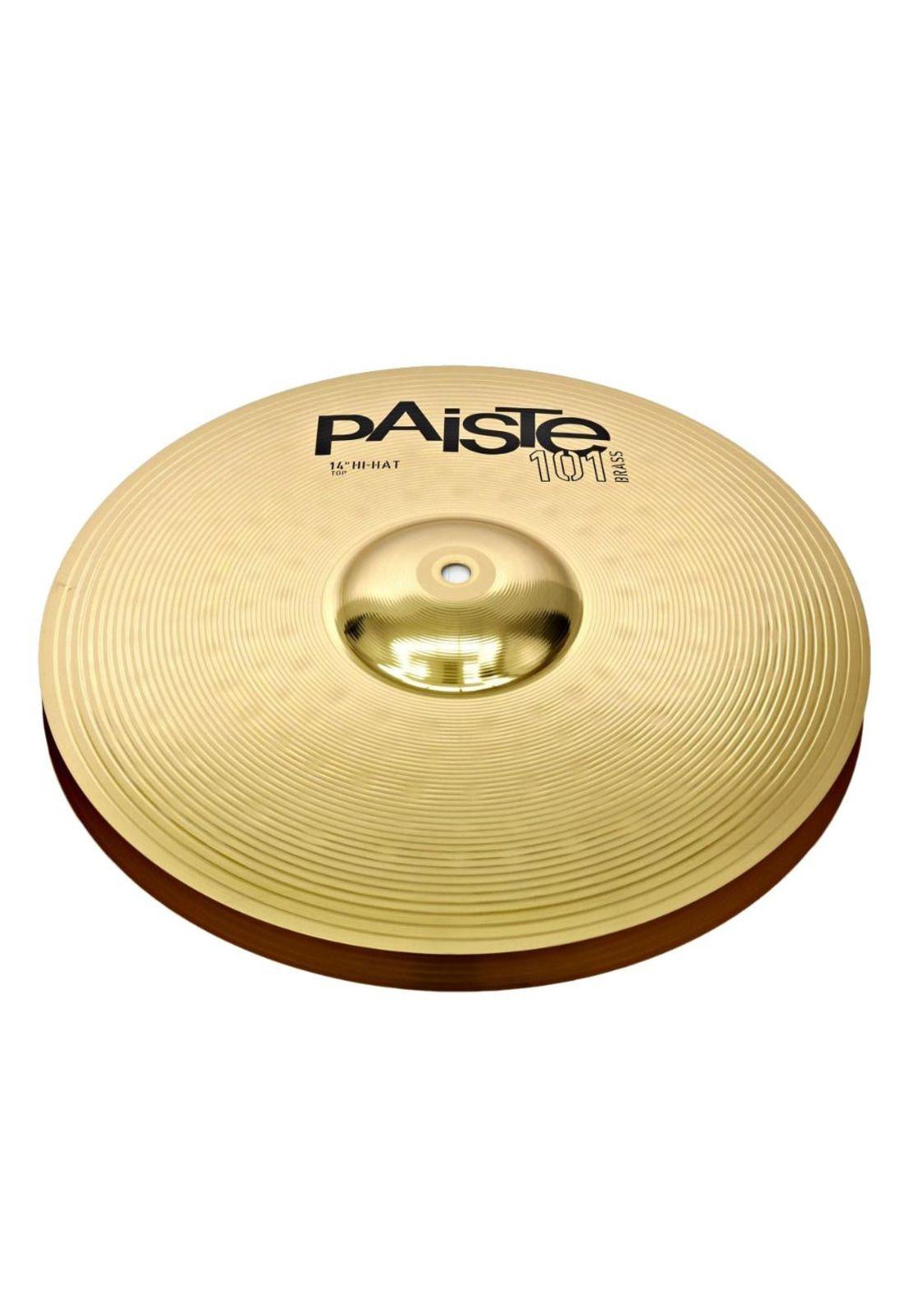 Platillo Hi-Hat de 14 pulgadas Paiste 101 Brass 14-0
