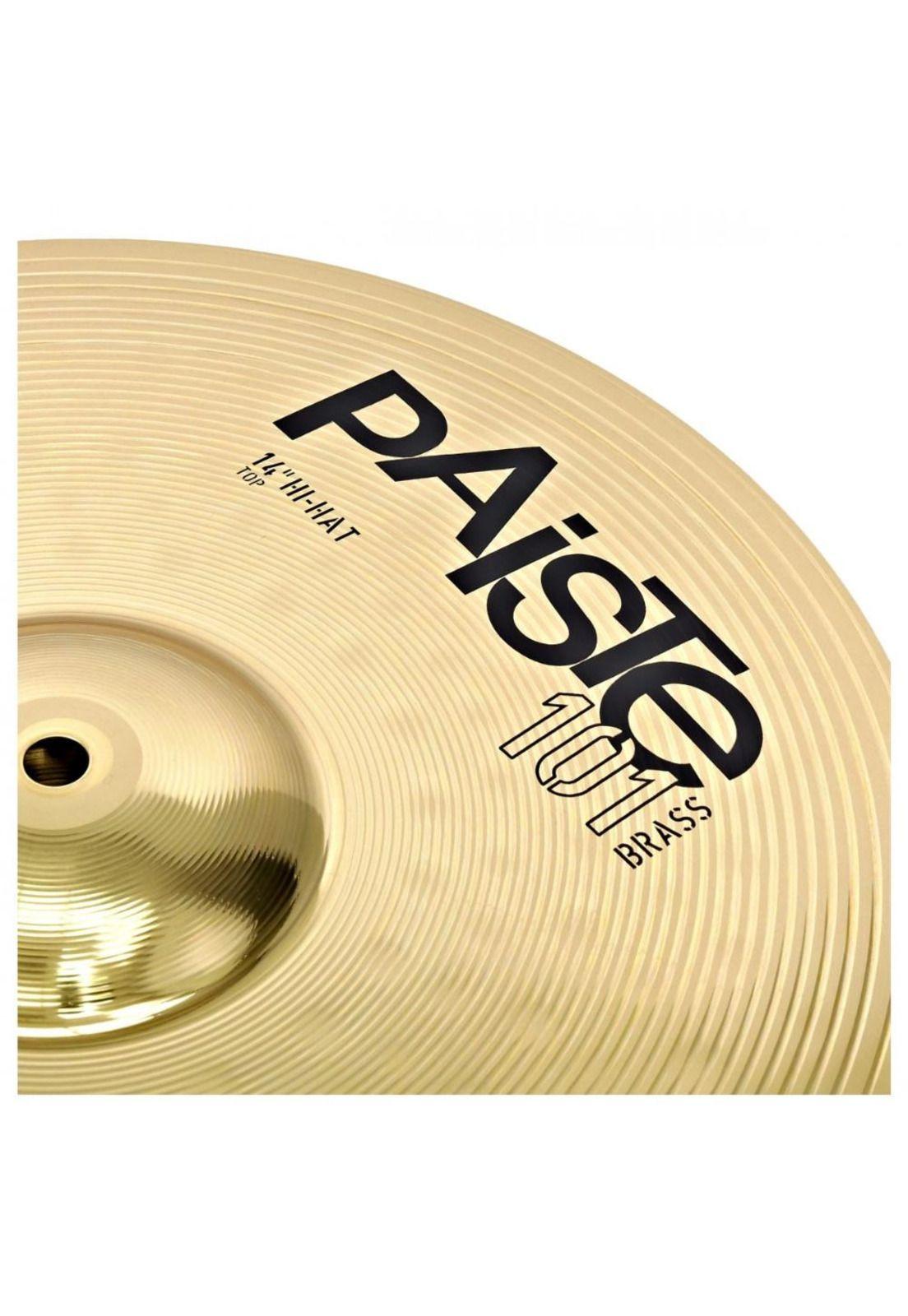 Platillo Hi-Hat de 14 pulgadas Paiste 101 Brass 14-1