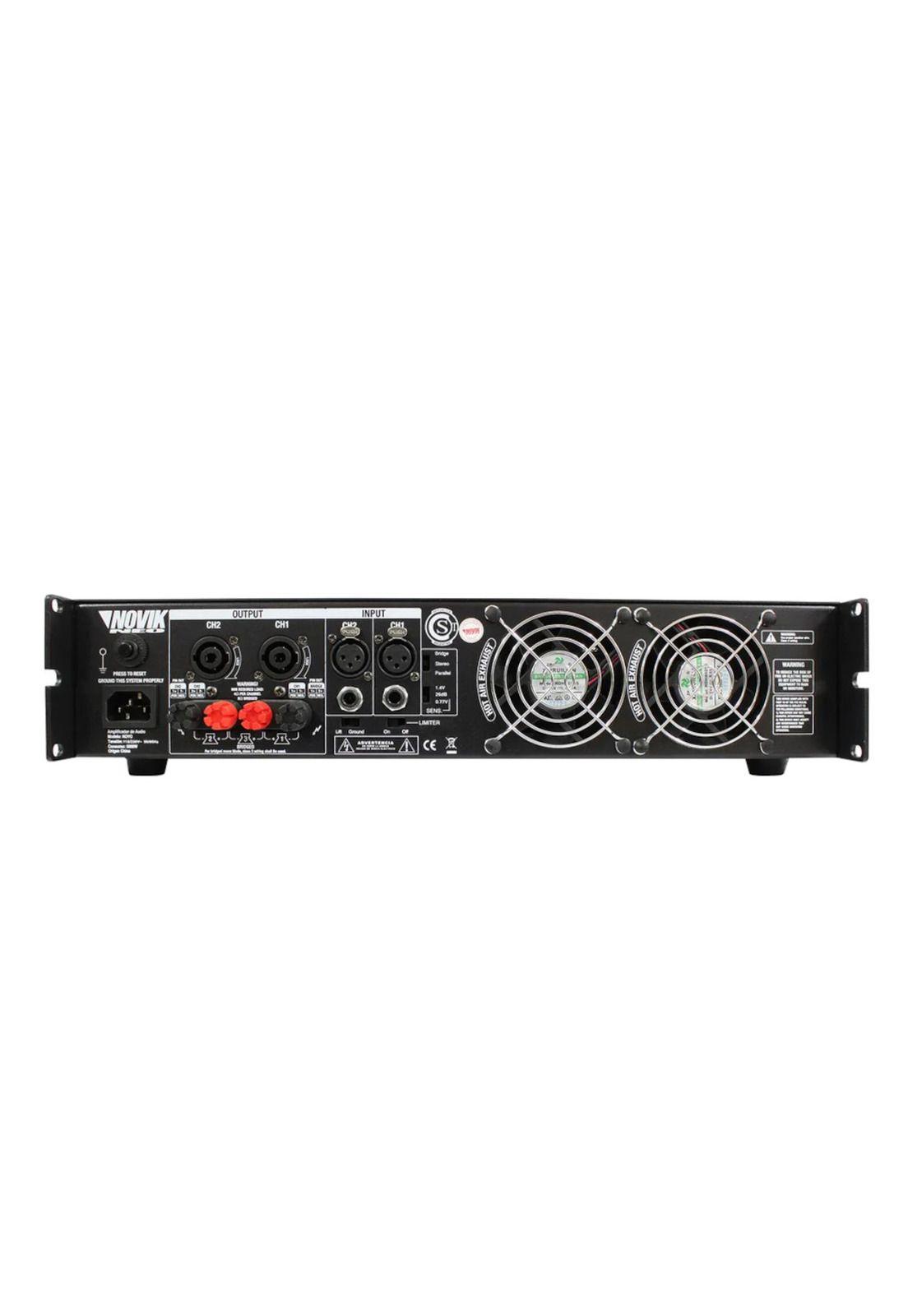 Amplificador de Potencia Novik NOVO 1500-1