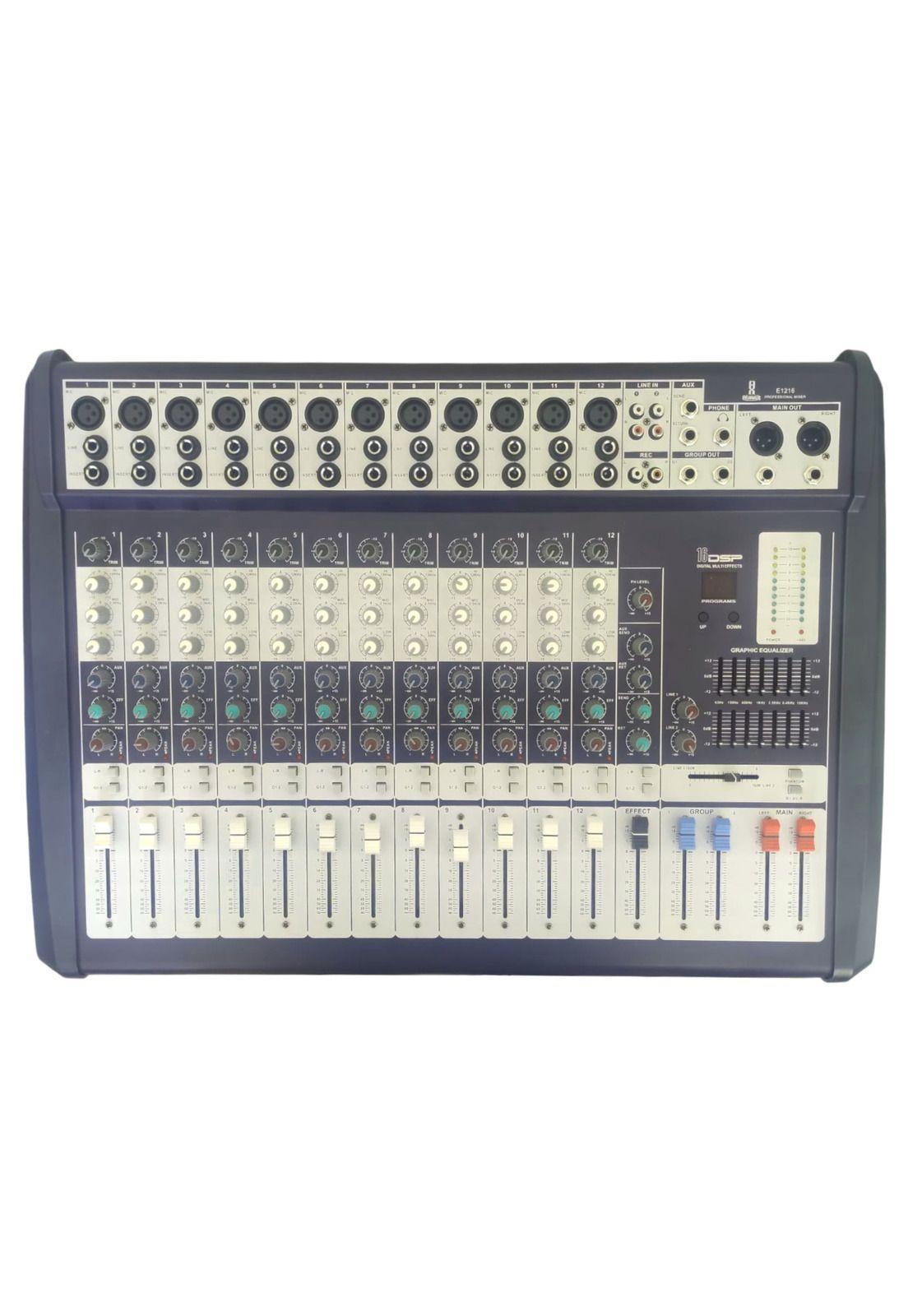 Mixer Amplificado 16 Canales Aurax E1216-0