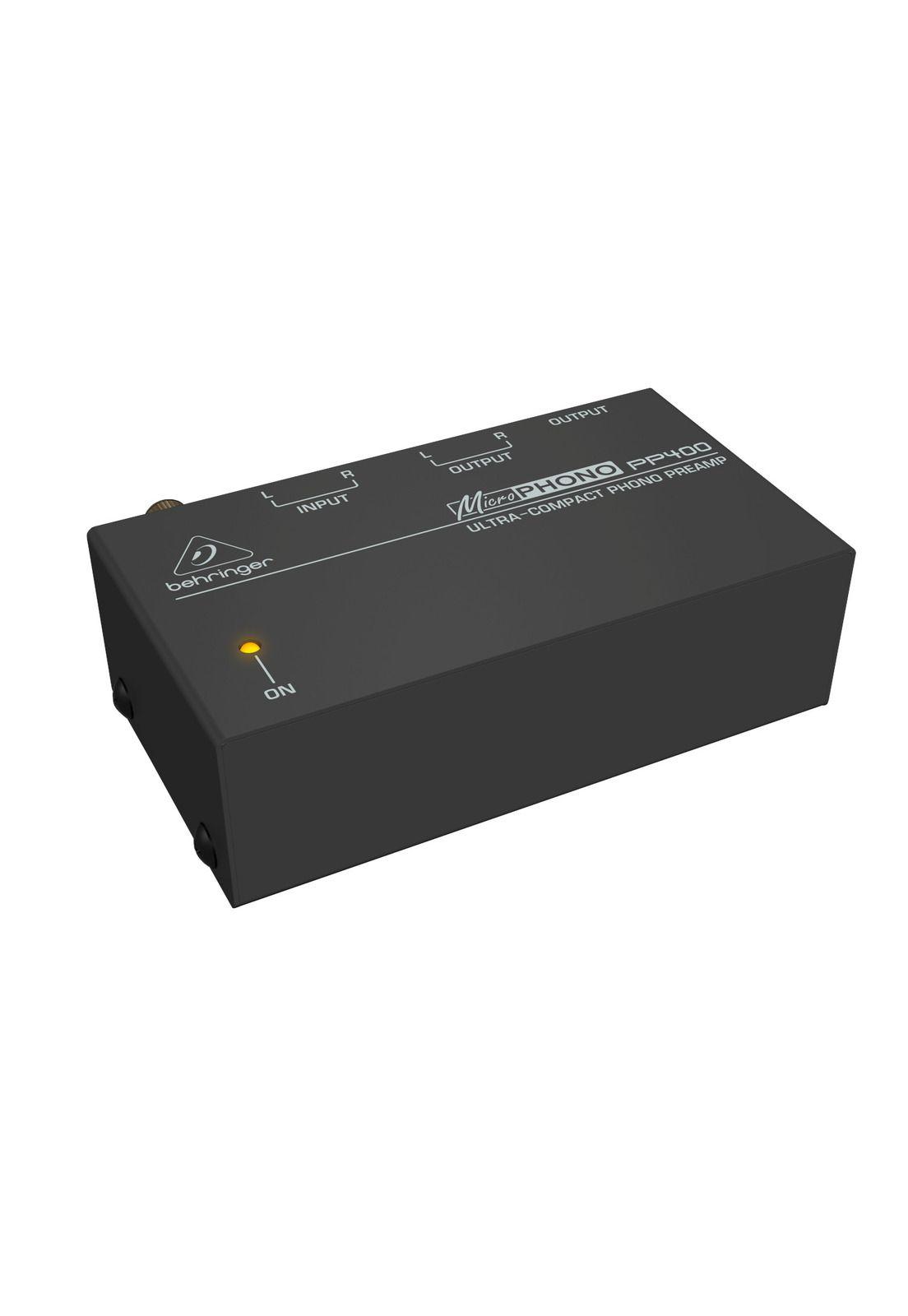Preamplificador Phono Ultra Compacto Behringer PP400-1