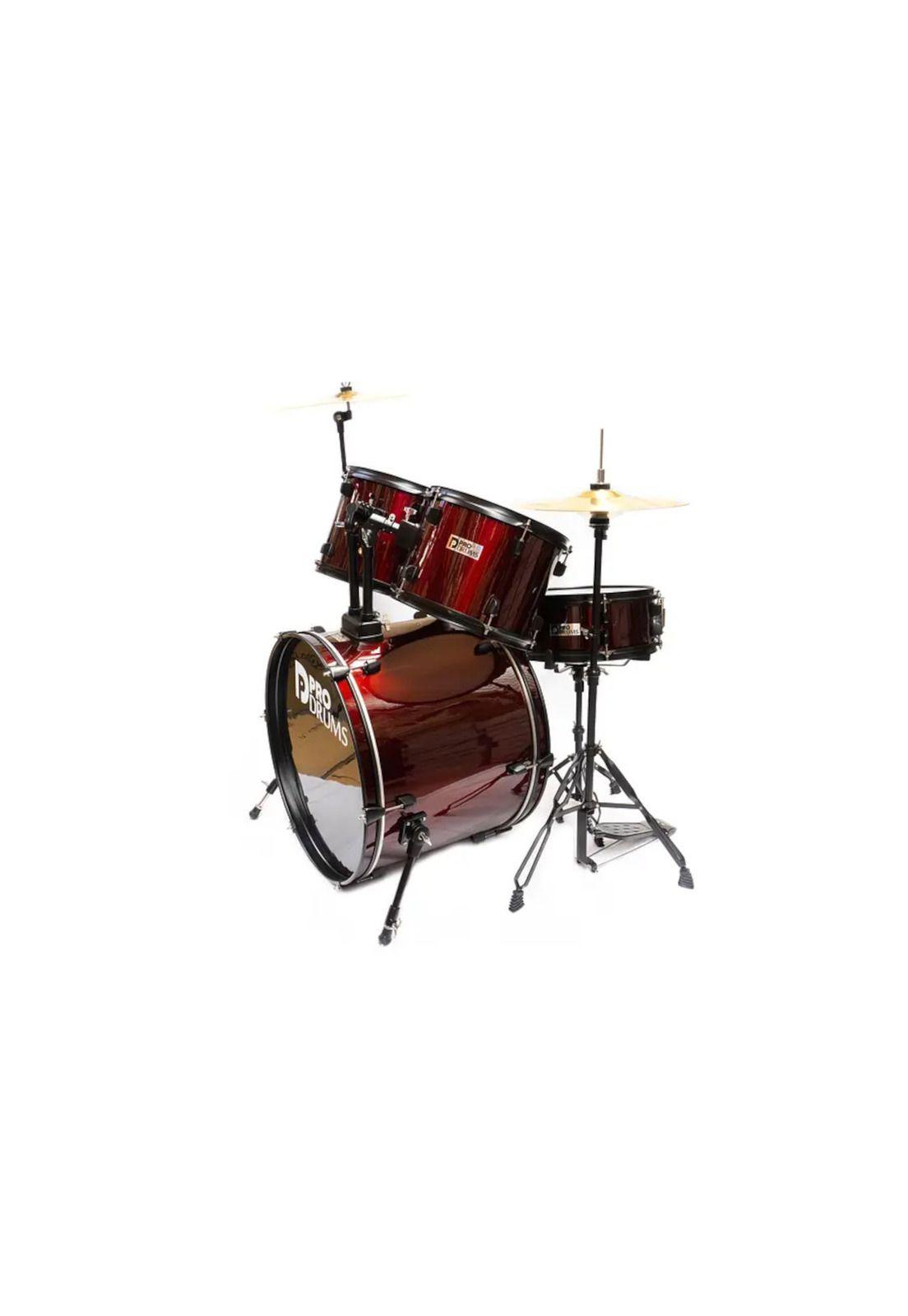 Bateria Acustica 5 piezas Pro Drums PRD04-WR-1